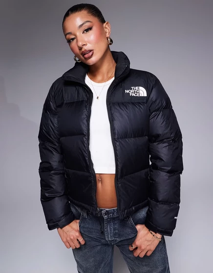 Черный пуховик The North Face 1996 Retro Nuptse black