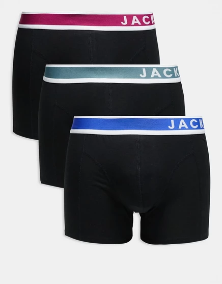 Мужские боксеры Jack & Jones, набор 3 шт., разноцветные