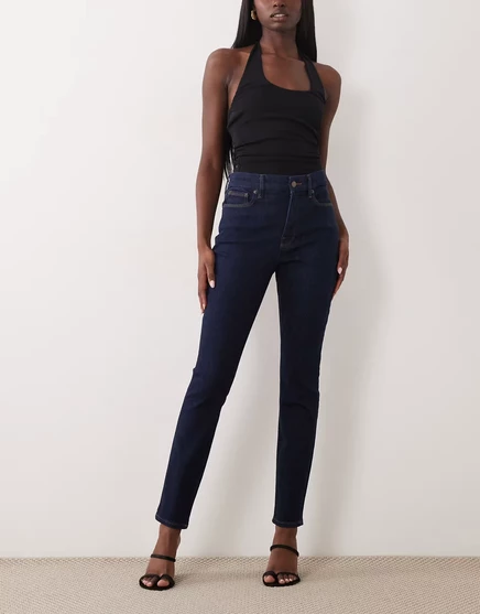Женские облегающие джинсы Good American Good Legs, индиго