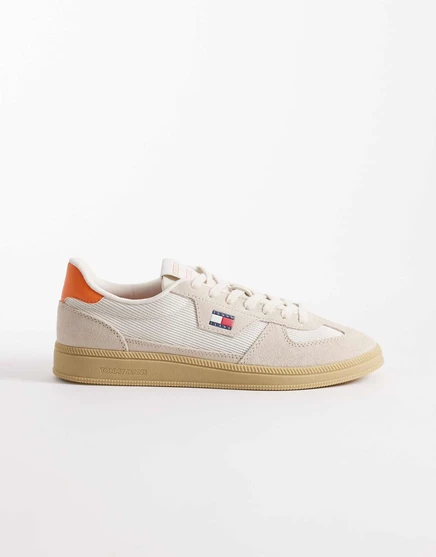 Кроссовки Tommy Jeans Greenwich edge с логотипом из белоснежной газетной бумаги