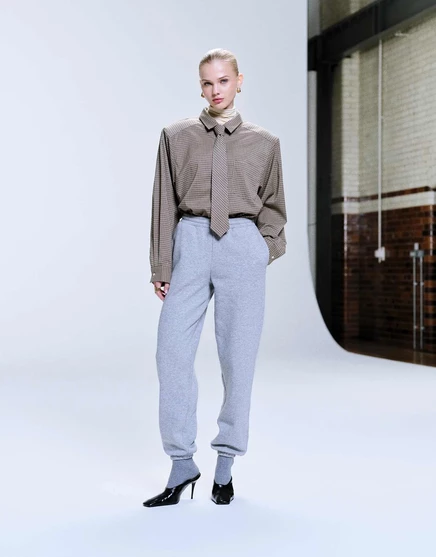 Спортивные брюки ASOS DESIGN ultimate с манжетами на спине из серого вереска gray heather