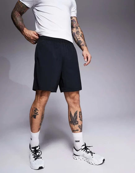 ASOS 4505 Icon 7-дюймовые быстросохнущие тренировочные шорты с карманами на молнии черного цвета black