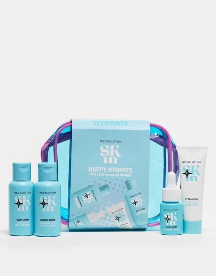 Набор для ухода Revolution Skincare Happy Hydrate, 4 шага