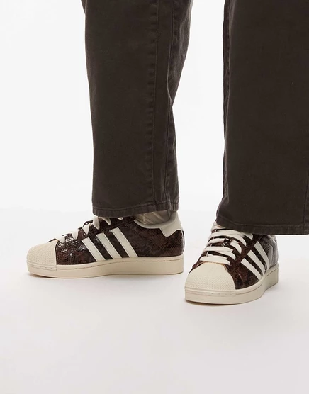 Кеды adidas Originals Superstar II, змеиный принт