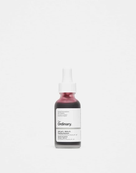 Женский пилинг-раствор для лица The Ordinary AHA 30% + BHA 2%, 30 мл