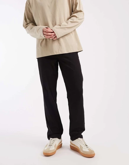 Мужские чиносы Jack & Jones Ollie, средней посадки, прямого кроя, черные
