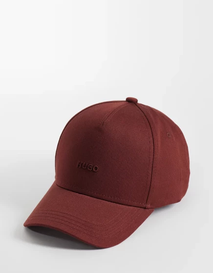 Кепка с логотипом BOSS Red gold бордово-красного цвета