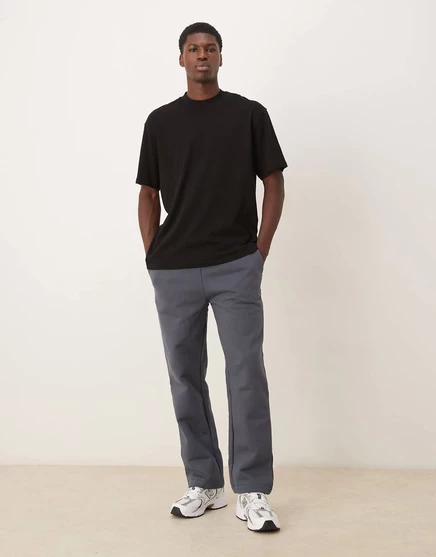 Мужские спортивные штаны ASOS Design Premium 650gsm, темно-синие
