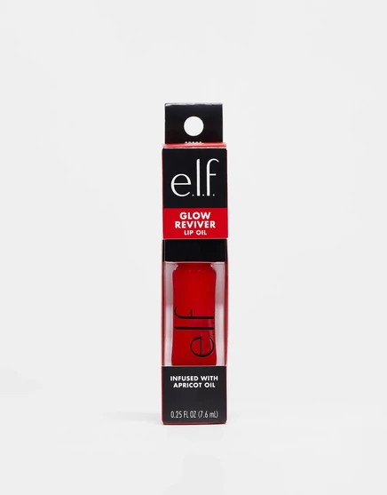 восстанавливающее масло для губ e.l.f. Glow - Red Delicious red delicious