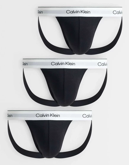 Мужские джокстрэпы Calvin Klein Icon, 3 шт., черные