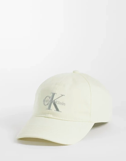 Мужская бейсболка Calvin Klein Jeans с вышивкой, зеленая