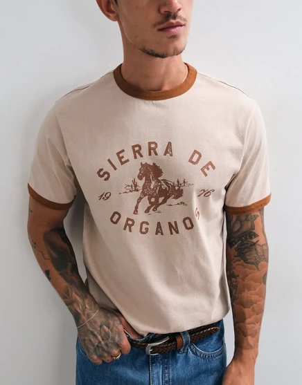 Мужская футболка ASOS Design свободного кроя, песочная