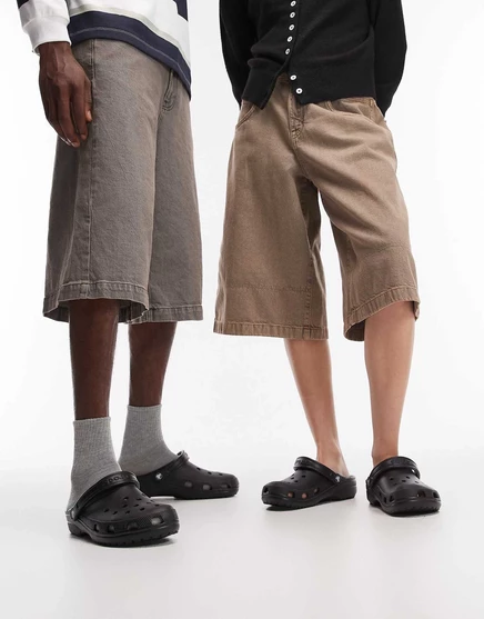 Классические сабо Crocs унисекс черного цвета black
