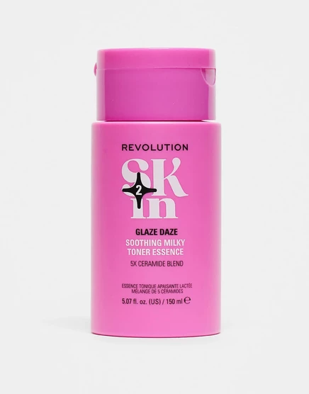 Тоник Revolution Skin Glaze Daze Ceramide Успокаивающая молочная эссенция 150 мл toner