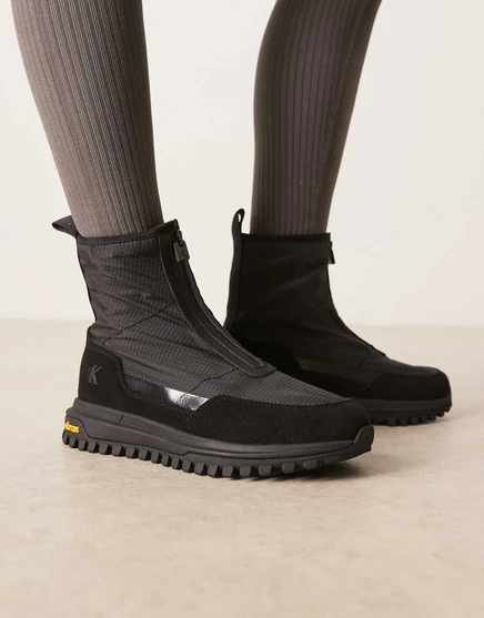 Женские ботинки Calvin Klein Vibram Zip, черные