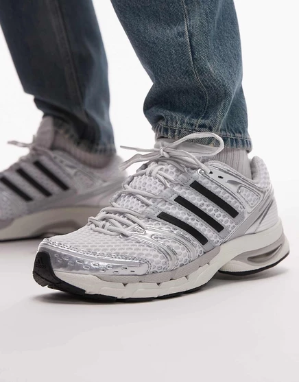 Мужские кроссовки adidas Originals Adistar Control 5 с EVA-подошвой бело-черные
