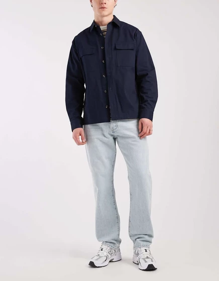 Джинсы прямого кроя ONLY &SONS Edge из отбеленного денима blue bleached denim