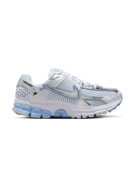 Кроссовки Nike Zoom Vomero 5 синего и серебристого цвета 