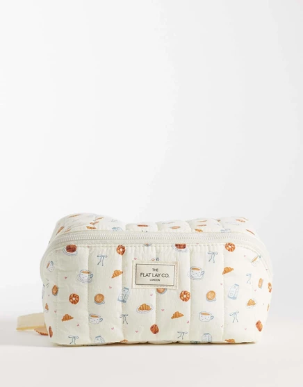 Женская косметичка Flat Lay Company Marshmallow, patisserie