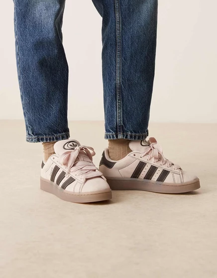Кроссовки adidas Orginals Campus 00s светло-розового и коричневого цветов light pink