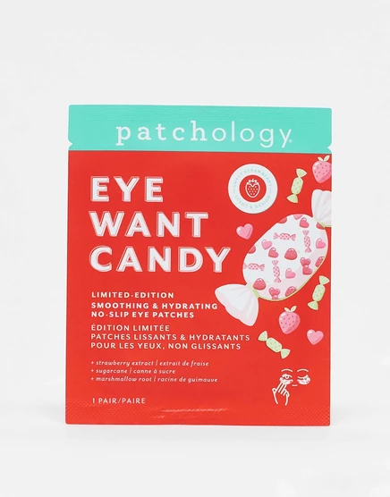 Разглаживающие и увлажняющие не скользящие патчи для глаз Patchology Eye Want Candy - Одноразовые