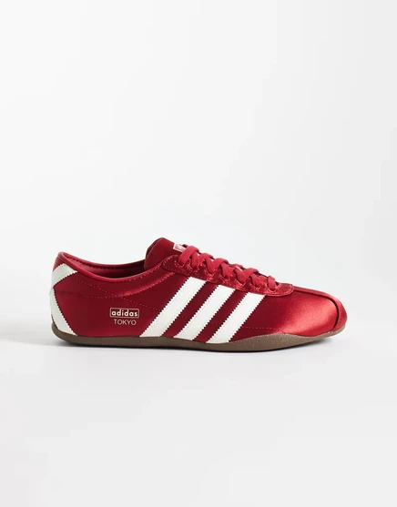 Женские кроссовки adidas Originals Tokyo сатиновые, красные