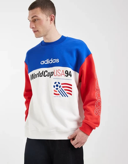 Мужская толстовка adidas Originals US 94, белая