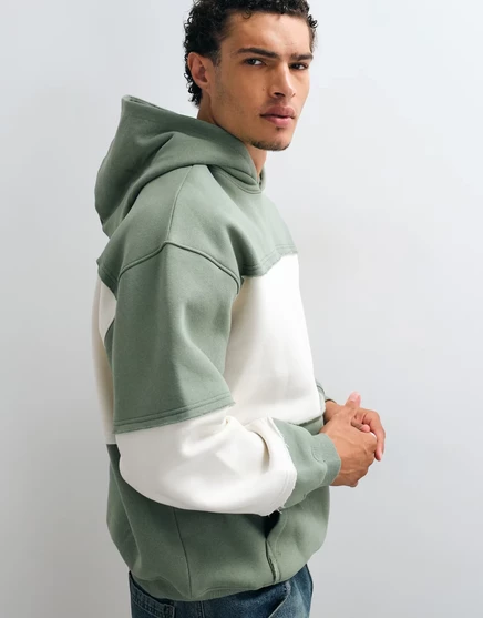 Мужское худи ASOS Design оверсайз, зеленое