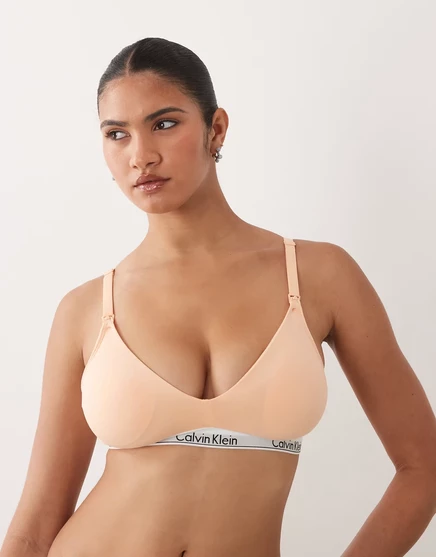 Женский лиф для кормления Calvin Klein Icon, персиковый