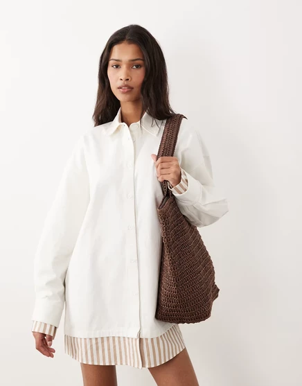 Женское мини-платье ASOS Design с вышивкой лобстера