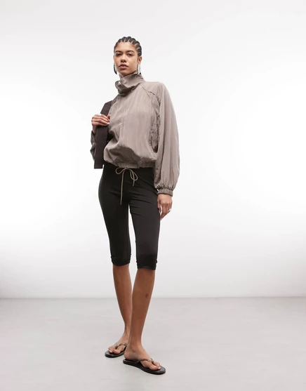 Облегающие леггинсы-капри ASOS DESIGN черного цвета black