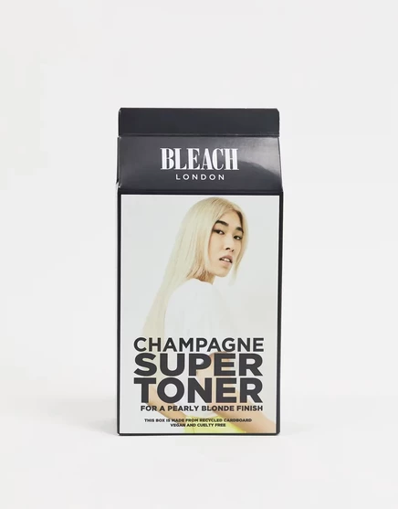 ОТБЕЛИВАЮЩИЙ набор LONDON Champagne Super Toner Kit без цвета