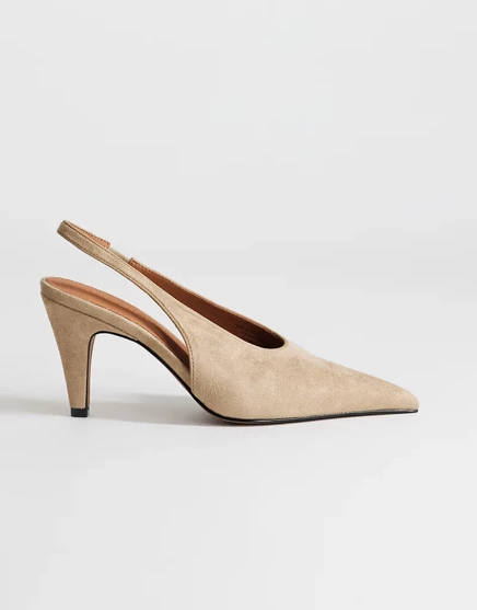 Женские туфли TopShop Arabella на конусном каблуке, тауп