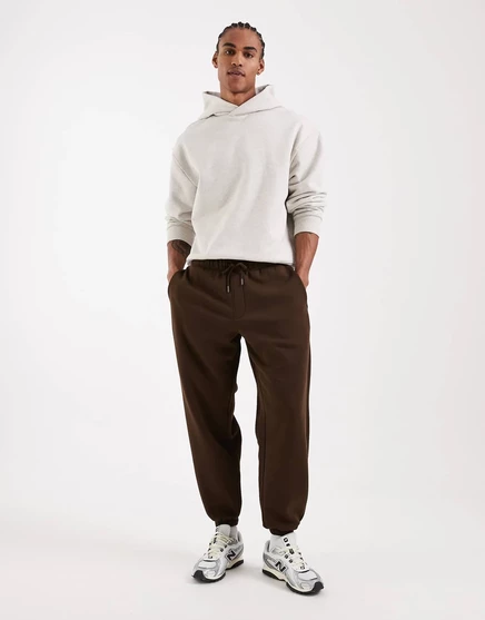 Мужские штаны Asos Design свободного кроя, коричневые