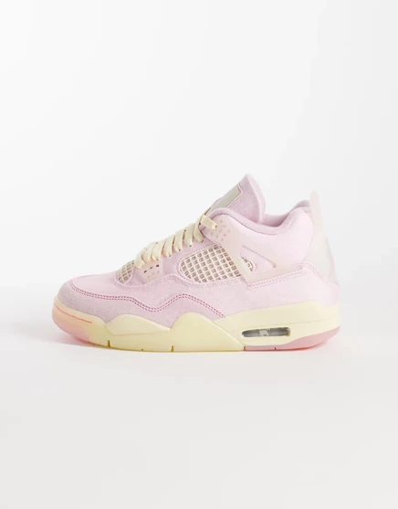 Женские кроссовки Jordan Air Jordan 4 Retro, светло-розовые