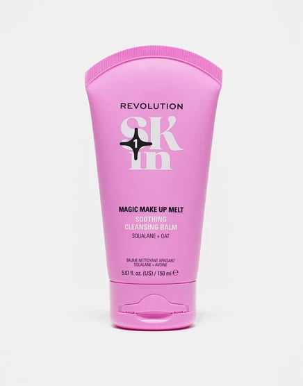 Revolution Skin Magic Make Up Смягчающий очищающий бальзам со скваланом и овсом, 150 мл