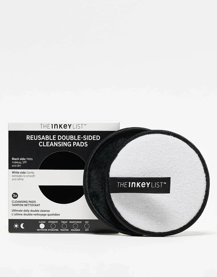 Набор многоразовых очищающих прокладок The INKEY List x3