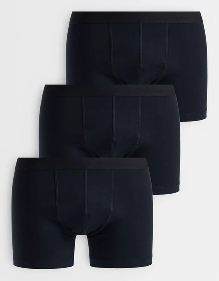 Мужские трусы ASOS Design breatheMAX 3 шт., черные