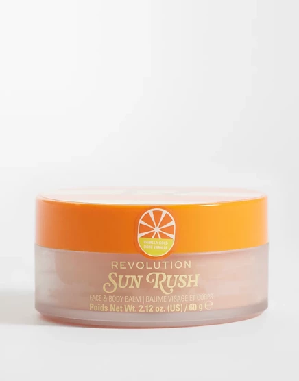 Бальзам для тела Revolution Sun Rush с шиммером, ванильно-золотой