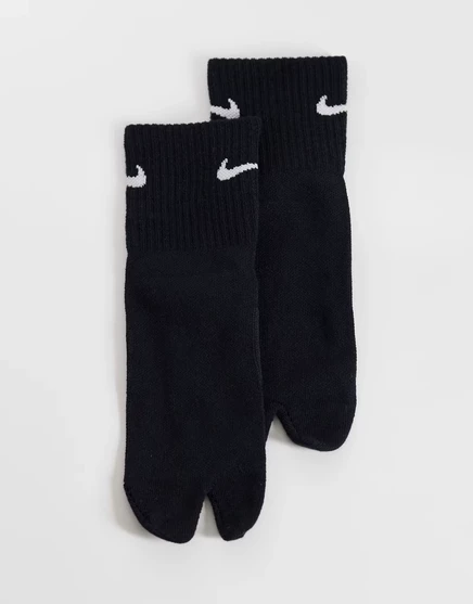 Мужские укороченные носки Nike Everyday Plus tabi, черные