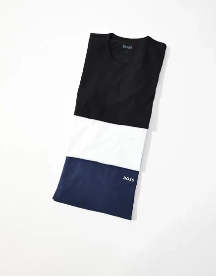 Мужские футболки BOSS Bodywear, 3 шт., разноцветные
