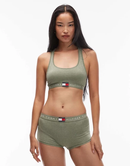 Мужские шорты Tommy Hilfiger heritage из зеленого вереска mgreen