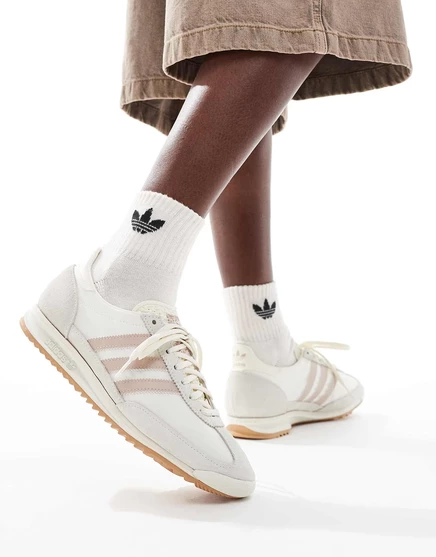 Белые кроссовки adidas Originals SL 72 OG white