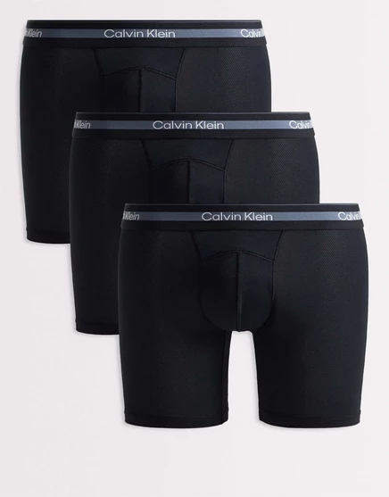 Мужские боксеры-слипы Calvin Klein CK Performance, 3 шт., черные