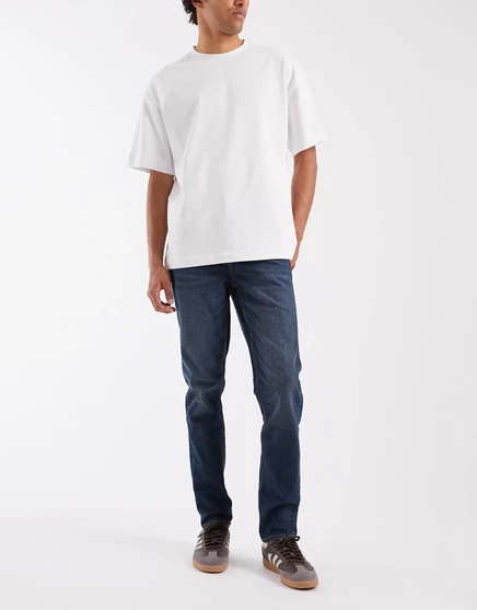 Мужские джинсы ASOS Design скинни, тёмно-синие