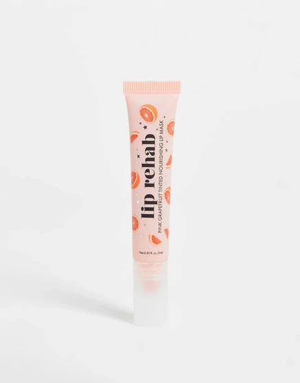 Barry M Lip Rehab - Питательная маска для губ с оттенком розового грейпфрута  pink grapefruit