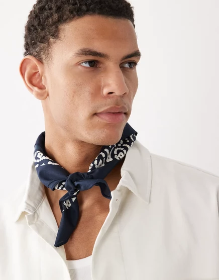 Мужская бандана Jack & Jones, темно-синяя