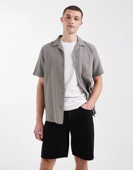 Мужские джинсовые шорты ONLY & SONS Edge, черные