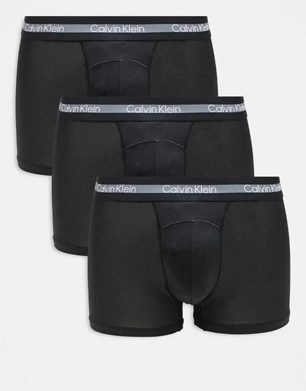 Мужские слипы Calvin Klein Icon Active, 3 шт., черные