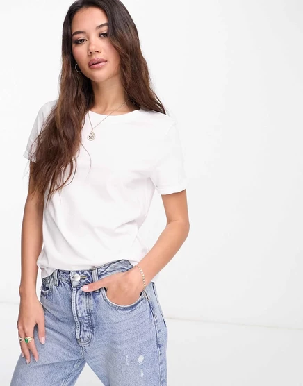 Белая футболка Vero Moda white
